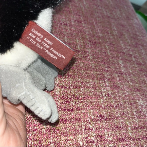 Iceberg Augies Polar Friend Tux Rux Penguin 12” plush - Picture 3 of 4